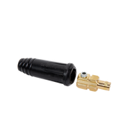 Euro-Typ 50-70mm² Schweißkabelverbinder Stecker Buchse Schnellkabelanschluss für TIG-Brenner Schweißpistolen-Teile
