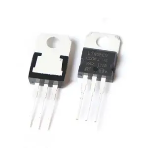 Circuit intégré 7805 régulateur de tension IC TO220 puce IC 7805CV L7805 Transistor L7805CV