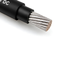 PV1-F Solarkabel 4mm² DC 1500V TÜV-Zertifiziert Verzinntes Kupfer XLPO Halogenfreies Photovoltaik-Kabel