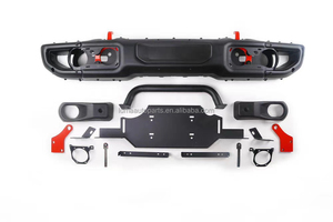 Parachoques Delantero de Acero y Aluminio Edición 10º Aniversario LUMA para Jeep Wrangler JL 2018+ y Gladiator JT, Accesorios Offroad <span class=keywords><strong>4x4</strong></span> - Product Image 2