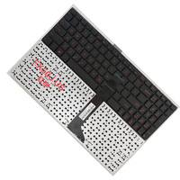 Keyboard Laptop Tata Letak US TR TW untuk ASUS FX50 FX50J GX50J X550 Series Pengganti Keyboard Laptop Keyboard Built-in