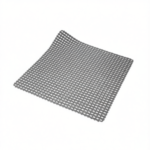 Alfombra de baño antideslizante de 52x52 cm, color gris, para mayor seguridad en el baño - Product Image 3