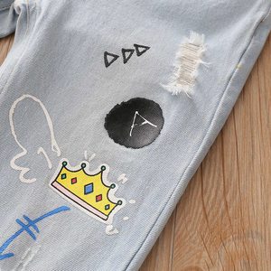 Patchs pour jeans en gros, jeans push-up, jeans baggy, motifs brodés, nouveaux produits, recherche de distributeur - Product Image 5