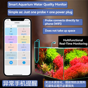 <span class=keywords><strong>Testeur</strong></span> <span class=keywords><strong>automatique</strong></span> de qualité de l'eau Lonn AM8.0pro pour <span class=keywords><strong>piscine</strong></span>, détection du <span class=keywords><strong>pH</strong></span>, de la température, du TDS et de la conductivité électrique - Product Image 5