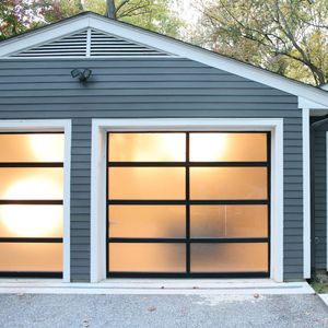 Volet roulant vertical automatique résidentiel en alliage d'aluminium isolé, conception industrielle antivol pour <span class=keywords><strong>garage</strong></span>, sécurité renforcée - Product Image 2