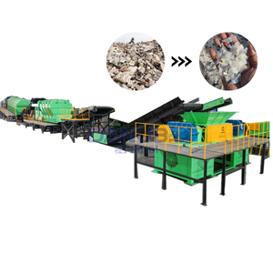 Machine automatique de tri des déchets, machine de tri des ordures, usine de traitement et de recyclage des déchets solides municipaux - Product Image 1
