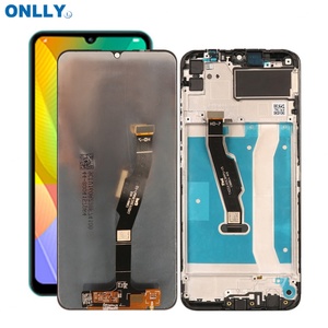 ราคาโรงงาน จอ LCD โทรศัพท์มือถือขนาด 6.3 นิ้ว พร้อมหน้าจอสัมผัสสำหรับ Huawei Y6P 2020 MED-LX9 MED-LX9N จอ LCD พร้อมกรอบ - Product Image 1