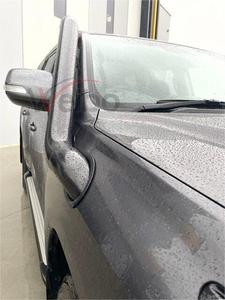 도요타 LC200 2018 + 를 위한 도로 차 자동 부속품 스테인리스 검정 스노클 떨어져 4x4 트럭을 줍으십시오 - Product Image 3