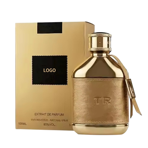 OEM Custom Logo Men <strong>Perfume</strong> 100ml EDP Long Lasting Woody Spicy Fragrance Leather Wrapped Bottle Business Daily Cologne <strong>Wholesale</strong> - Product Image 4
