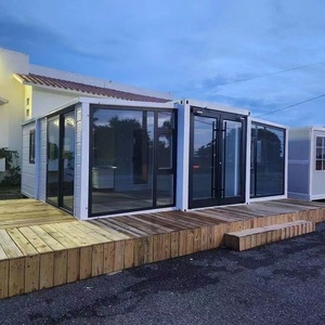 Maison modulaire préfabriquée à l'épreuve des ouragans Casa Australie 20 pieds 40 pieds Maison de conteneur extensible et pliable à vendre - Product Image 6