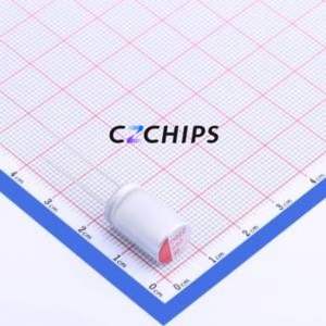 Condensateur solide SPZ1VM681G16O00RAXXX, composant traversant (THT), D10xL16mm 680uF 20% 35V - Product Image 1