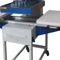 Presse à transfert thermique double station 40x60cm automatique pneumatique à glissière supérieure