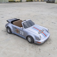 Kart Eléctrico Retro 911 964 de Largo Alcance con Gráficos Completos, para Carreras y Uso en Exteriores