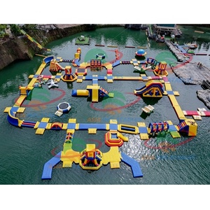 Centre de jeu aquatique flottant gonflable modulaire de <span class=keywords><strong>lac</strong></span> d'Aqua Park avec des murs d'escalade - Product Image 5