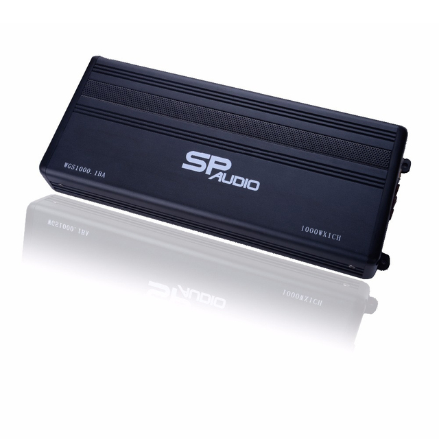 WGS1000.1BA 1000 Watts Super Mini Size and High Power Amplifier Class D Car Amplifier Audio for All Kinds Car