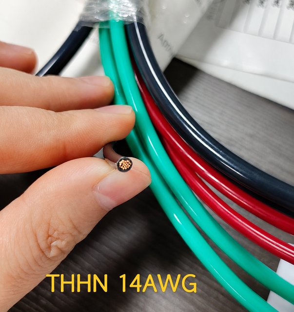 600V THHN THWN-2 14AWG Stranded Flexible Copper Cable PVC Insulated Nylon Jacket Building Wire Factory Direct Supply American