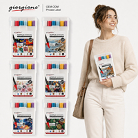 Giorgione 24 pièces Marqueurs d'art PLA 2 mm – Stock usine, service personnalisé, expédition immédiate, vente en gros professionnelle