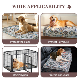 HIPHOPPET BSCI Tapis d'apprentissage pour <span class=keywords><strong>chiots</strong></span> réutilisables, écologiques, imperméables, matelassés, portables, super absorbants, avec logo/taille personnalisés - Product Image 6