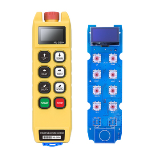 ML-S60+ รีโมทคอนโทรลไร้สายสำหรับเครนกันน้ำ 1 1 10 ช่องสัญญาณ พร้อมคุณสมบัติป้องกันการกระแทก วัสดุพลาสติก - Product Image 4