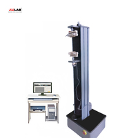 Máquina de prueba de tensión de compresión de servomotor universal electrónico de una sola columna