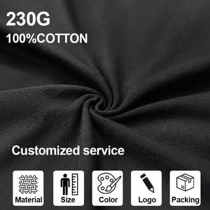 T-shirt da Uomo in Cotone 100% di Alta Qualità 230gsm, Girocollo Unisex Casual a Manica Corta, Personalizzabile con Logo - Product Image 5