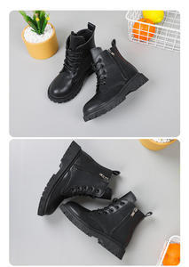 Scarpe Casual per bambini primavera e autunno stivali <span class=keywords><strong>da</strong></span> <span class=keywords><strong>neve</strong></span> neri <span class=keywords><strong>da</strong></span> ballo per ragazze autunno e inverno - Product Image 5