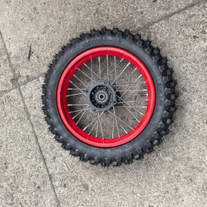 Roue arrière de moto tout-terrain 80/100-12 avec jante en acier, pièces pour VTT et UTV - Product Image 2