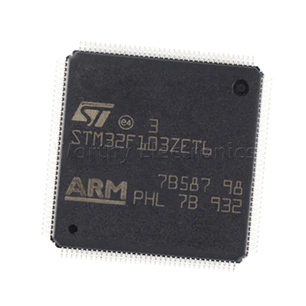 Elektronik teil IC MCU 32 Bit Single Core 72MHz 512KB Flash LQFP144 STM32F103ZET6 Mikro controller