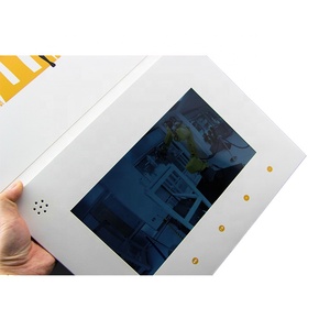 Nouvelle invention, carte de visite promotionnelle, écran LCD IPS, <span class=keywords><strong>lecteur</strong></span> vidéo numérique, rapport d'écran 16:9, impression par transfert thermique, musique - Product Image 4