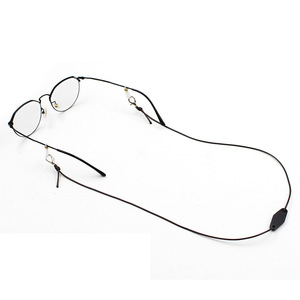 Korean fashion mask lanyard, mask strap, PU leather neck strap, windproof <b>rope</b>, anti-loss mask extension cord, eyeglass <b>chain</b> - Product Image 2
