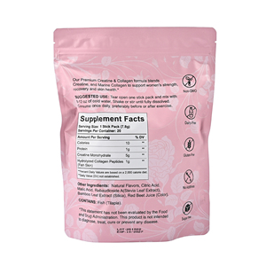 Private Label <strong>Creatine</strong>&amp;Collagen Powder Stick Pack OEM Customized Sports Nutrition <strong>Creatine</strong> protein powder 20 Pack - Product Image 2