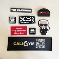 Étiquette de marque en silicone personnalisée, étiquette en caoutchouc, étiquette de marque pour vêtements, étiquettes en PVC personnalisées pour vêtements