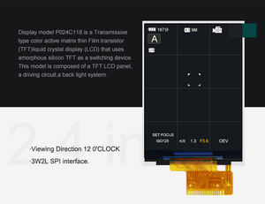 Polcd bán buôn <span class=keywords><strong>2</strong></span>.4 "TFT Bảng điều chỉnh 18pin SPI giao diện 240x320 <span class=keywords><strong>2</strong></span>.4 inch <span class=keywords><strong>LCD</strong></span> TFT màn hình hiển thị - Product Image 3