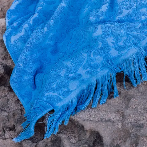 CHEER-Toalla de playa de secado rápido para niños, toalla personalizada de 100% algodón, 574GSM, con borla