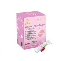 Poudre de collagène OEM avec VC, blanchiment de la peau, sans gluten, végétalien naturel, riche en protéines, cosmétiques, beauté et bien-être