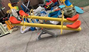 <span class=keywords><strong>Cheval</strong></span> à bascule et balançoire en métal pour enfants de 2 ans, unisexe, pour l'extérieur/l'intérieur, équipement de divertissement pour la maternelle - Product Image 5