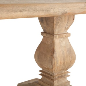 Muebles Clásicos de Madera Reciclada para el Hogar, Mesa de Comedor Escandinava de Madera Real, Mesas de Cocina de Madera - Product Image 4