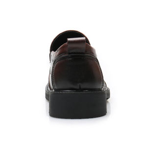 Chaussures en cuir de vachette pour hommes à semelle souple, style britannique, nouvelle tendance haut de gamme, design décontracté pour l'hiver et les tenues professionnelles - Product Image 4