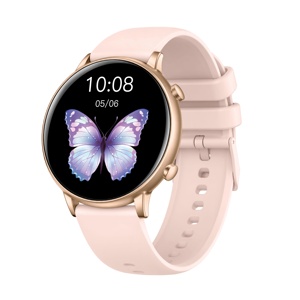 Montre connectée élégante pour femme L4 avec boîtier en alliage de zinc IP68 de 1,32 pouce, notifications sportives et push, pour femmes HW069 - Product Image 1