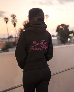 2025 nouveau sweat Streetwear pull uni 450gsm coton lourd personnalisé strass DTF LOGO haute qualité sweats à capuche pour hommes - Product Image 4
