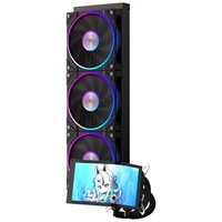 Refroidisseur liquide pour processeur C360-F avec écran LCD incurvé, système de refroidissement liquide pour processeur, système de refroidissement par eau pour PC, système de refroidissement par eau pour processeur