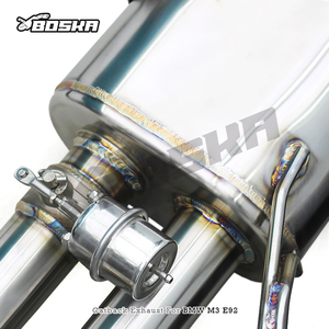 OEM SUS304 Pipes Catback Muffler for BMW M3 E90/E92/E93 4.0L 2008-2013 Performance Boska Exhaust System with Valved Control - Product Image 4