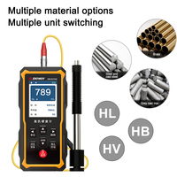 Durómetro SNDWAY con Pantalla Táctil Grande 170~960HLD, Cargador USB, Análisis por PC, Probador de Dureza de Metales, Oro y Acero, Modelo SW-6210A, Certificación CE