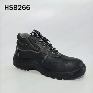 ZH, industrielle Schutzs chutz-Jäger-Sicherheits stiefel Schuhe säure-und alkali beständige schwarze Arbeits schutzs tiefel HSB266