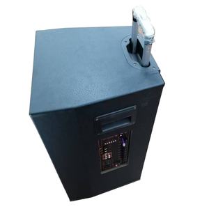 Altoparlante Professionale Portatile da 15 Pollici <span class=keywords><strong>con</strong></span> <span class=keywords><strong>Bluetooth</strong></span>, Trolley Singolo, per Feste e Palcoscenico, <span class=keywords><strong>con</strong></span> Custodia in Legno e Griglia Metallica - Product Image 4