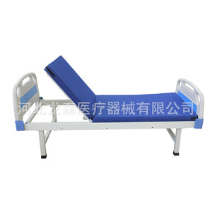 Camas de enfermería manuales de un solo mecanismo para uso doméstico, para habitaciones de hospital y residencias de ancianos; camas individuales al por mayor para el cuidado de personas mayores. - Product Image 1