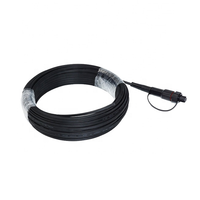 Câble de raccordement à fibre optique monomode FTTH avec connecteur Mini SC APC, assemblage de câbles extérieurs pour 5G GPRS, certifié ISO9001