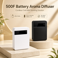 Diffuseur d'arômes Koeazy pour hôtel, diffuseur d'arômes intelligent pour la maison, capacité de 400 ml, diffuseur d'huiles essentielles électriques