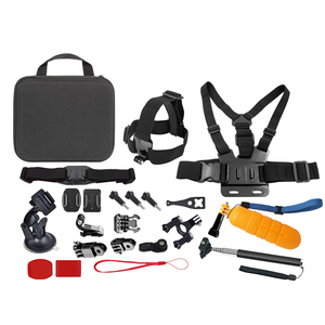 Ensemble d'accessoires de caméra d'action pour <span class=keywords><strong>GoPro</strong></span> 13/12/11/10/9/<span class=keywords><strong>8</strong></span> boîtier étanche extérieur écran résistant aux chocs trépied caméras de sport - Product Image 6