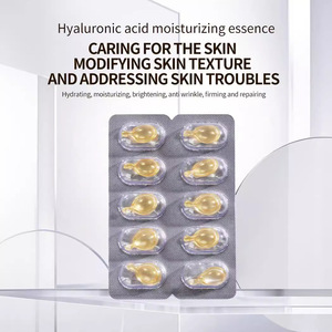 Cápsulas de esencia hidratante con ácido hialurónico, 10 piezas, suero para el cuidado de la piel para mujeres, OEM, origen Guangzhou - Product Image 4